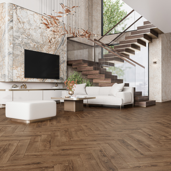 Ламинат Flooreo Waterfalls (английская ёлка) Oniore